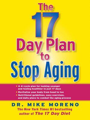 cover image of The 17 Day Plan to Stop Aging